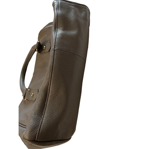 Erica Anenberg | Gray Leather Handbag - Picture 6 of 7